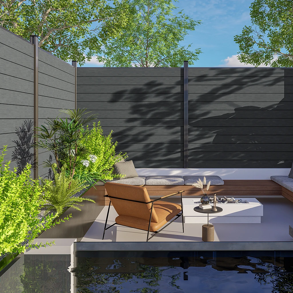 Cerco Silver Grey en obra