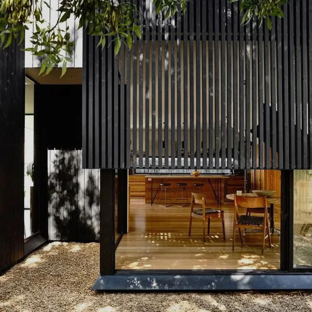 Viga Silver Grey en obra