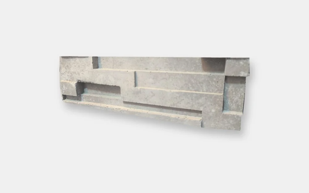 Pieza de Geokubik gris