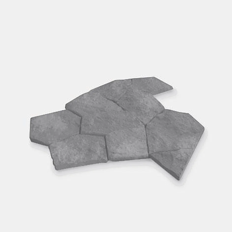 Pieza de Irregular gris